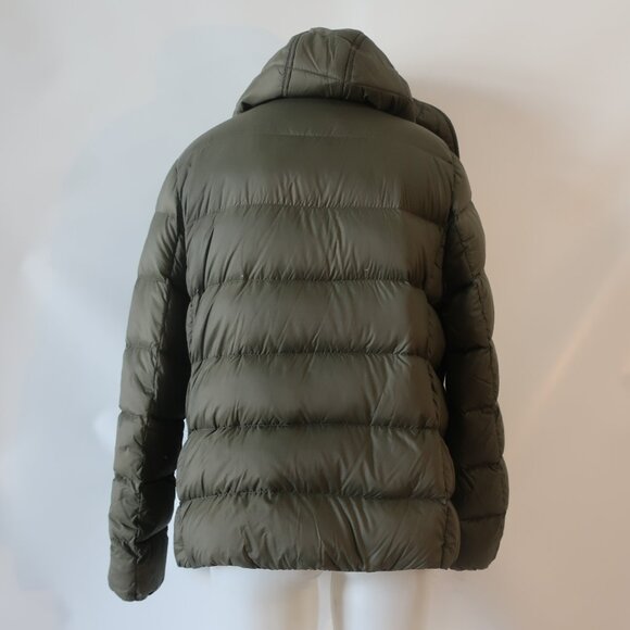Womens Tommy Hilfiger Green Hooded Down Packable Jacket L - Picture 6 of 9
